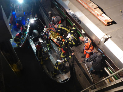 Unfall Schiff